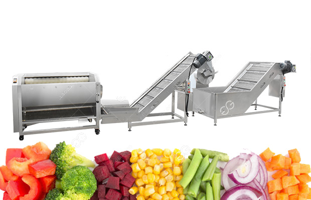 How Are Diced Vegetables Processed in the Factory?
