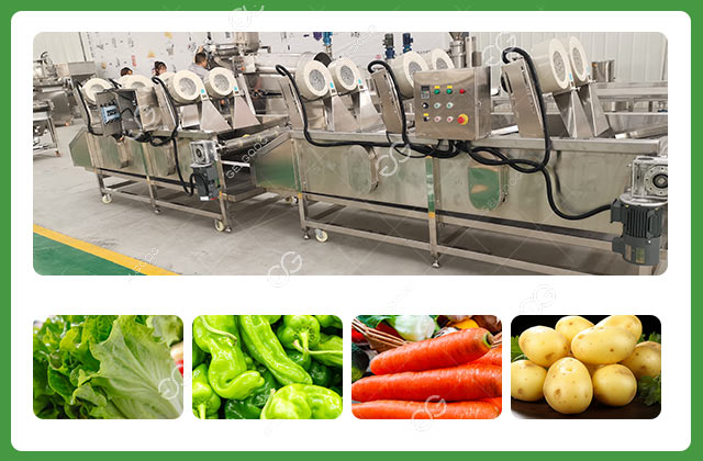 carrot air drying machine