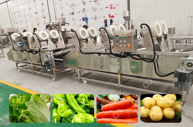 lettuce air drying machine